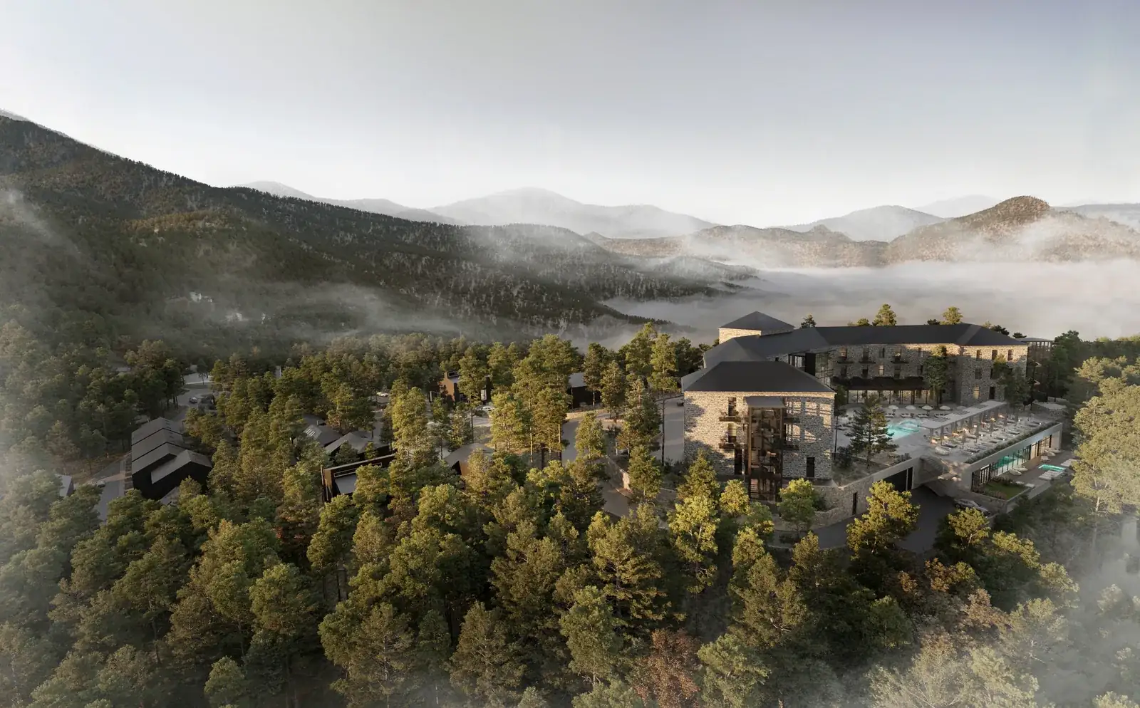 Visualisation: Exterior at Berengaria, a BBF development in Limassol, Cyprus