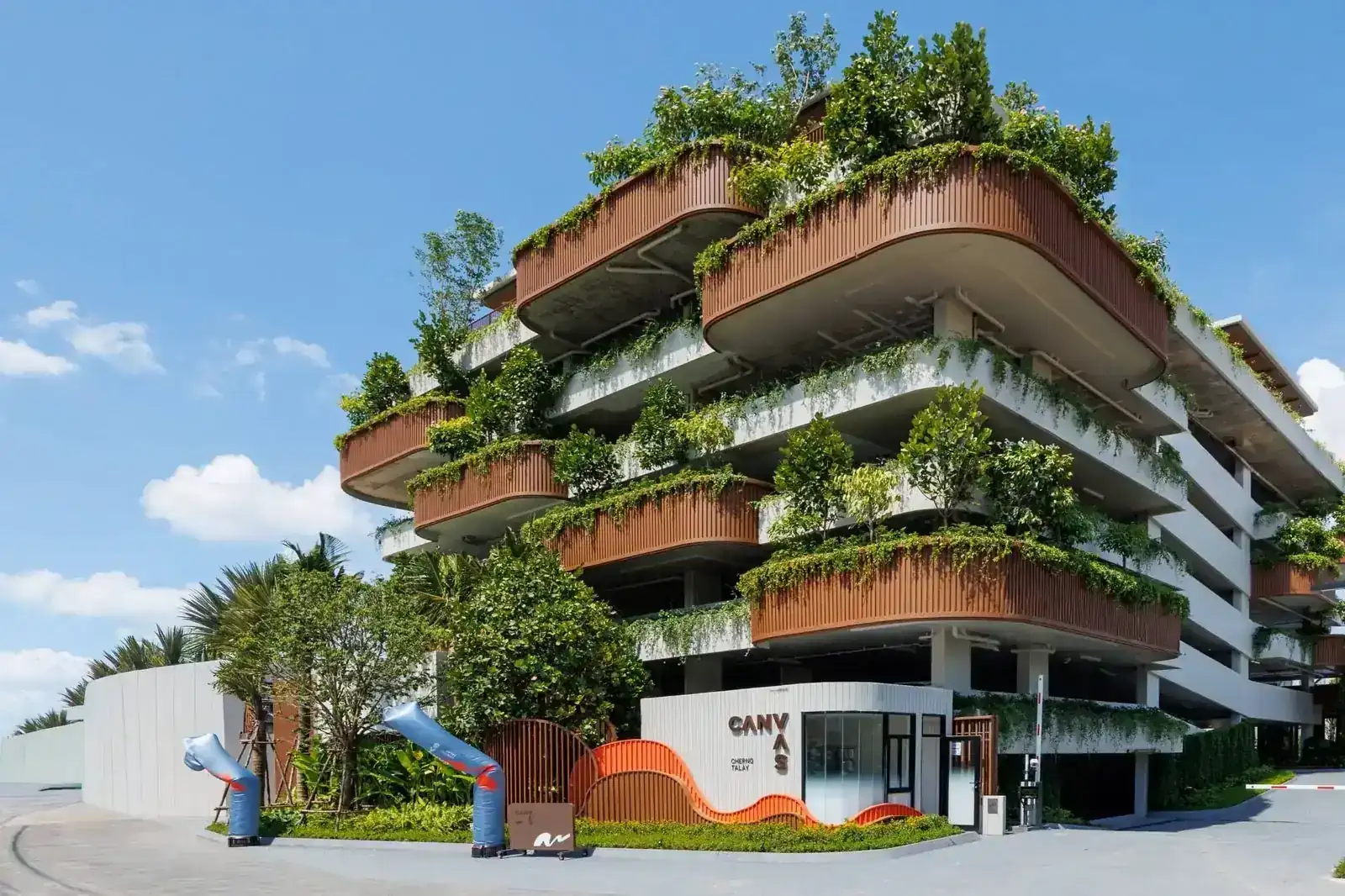 Exterior at CANVAS Cherngtalay, a Sansiri development in Phuket, Thailand