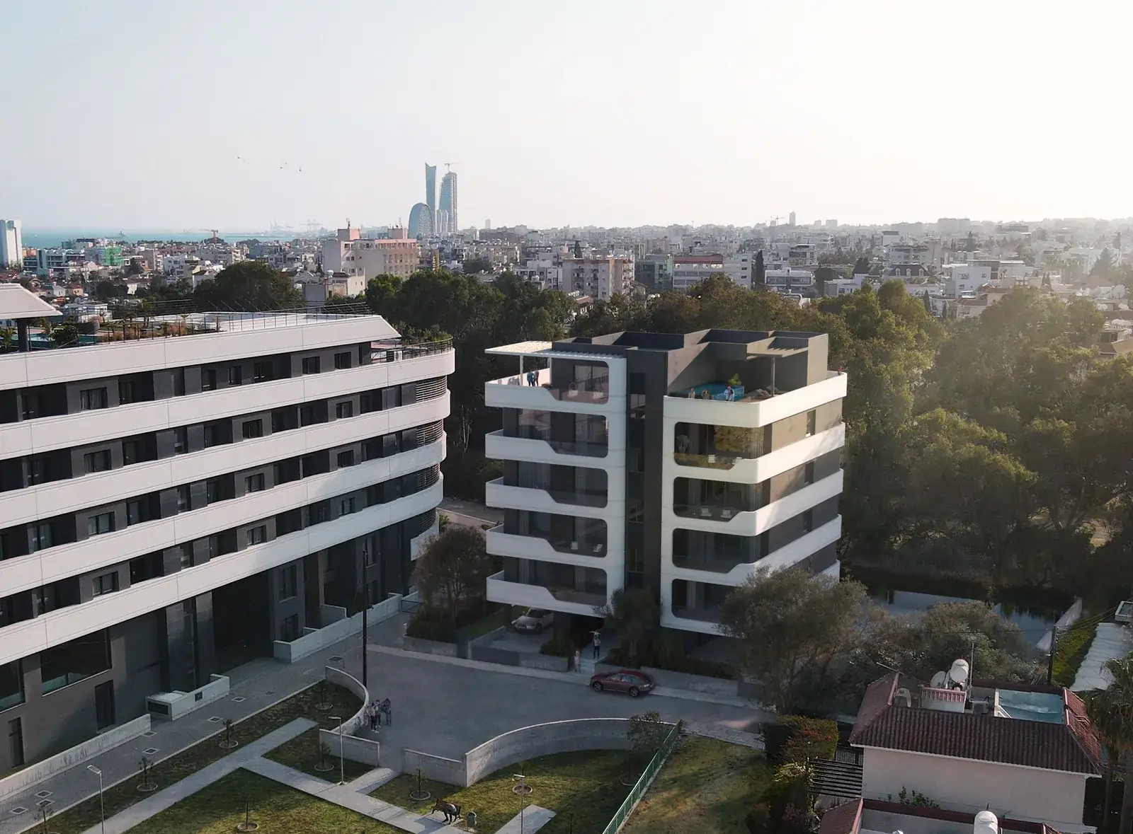 Visualisation: Exterior at Eden Roc Block D, a BBF development in Limassol, Cyprus