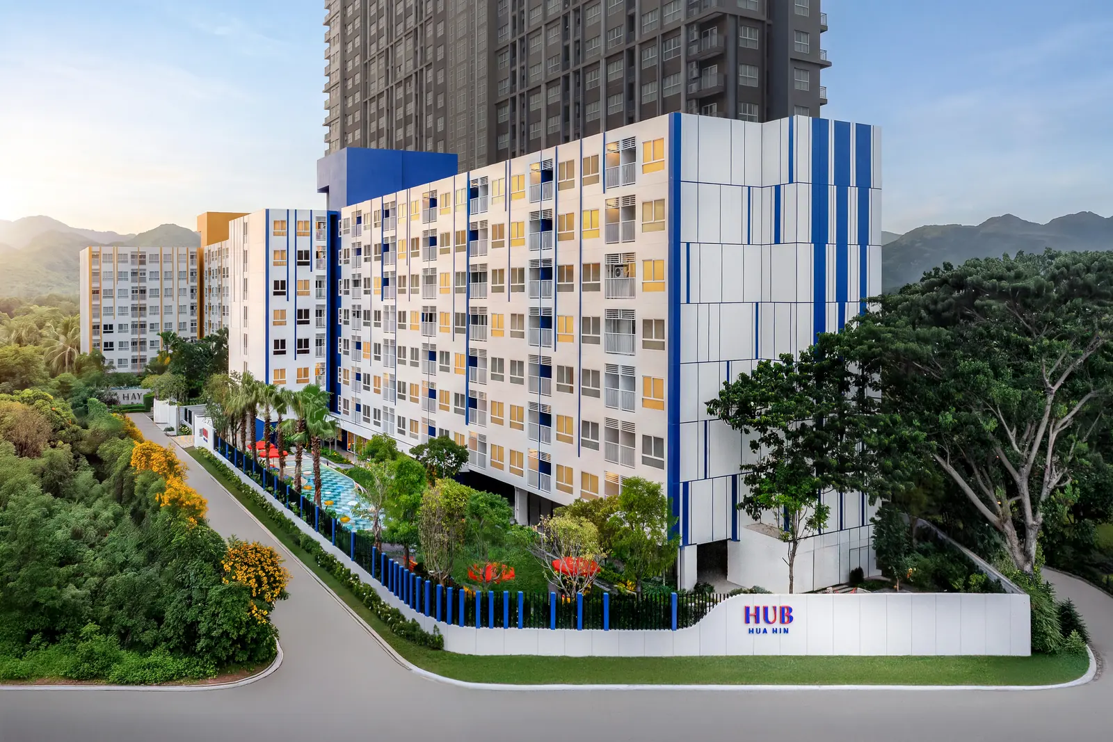 Exterior view at HUB Hua Hin, a Sansiri development in Hua Hin, Thailand
