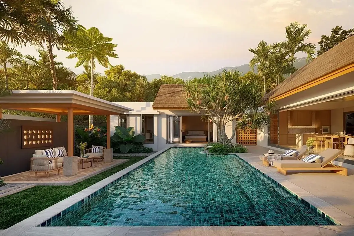 Interior at Tales Story One, a Sansiri development in Phuket, Thailand